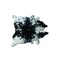 Homeroots 0.25 X 6 X 7 In. Kobe Salt & Pepper Cowhide Rug Black & White 294260 - alternate 1